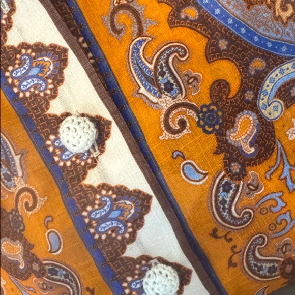 🆕 Zimmermann Halcyon paisley printed cotton shirt NWT - Picture 11 of 11